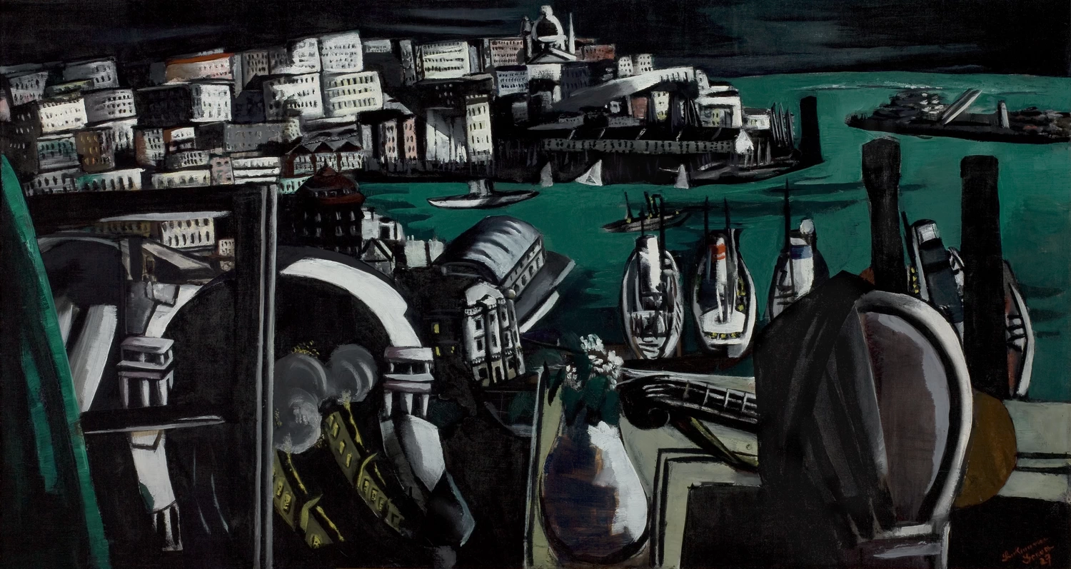 Il porto di Genova, 1927 - Saint Louis Art Museum